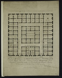Image of  Ground floor plan for General Register House, Princes Street: Morton-Baldwin design for Register Offices