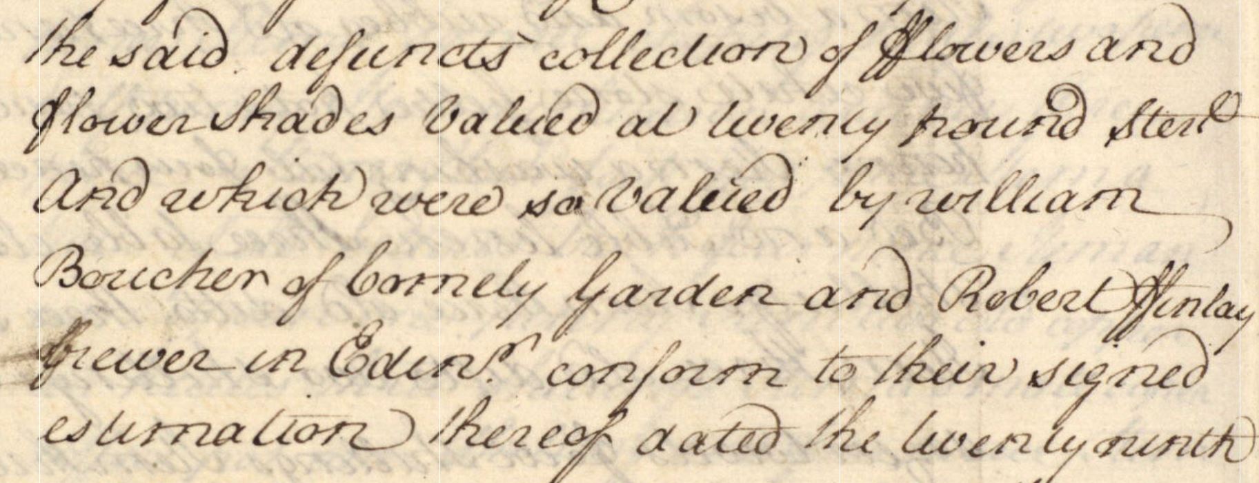 Extract of James Justice's will, registered at Edinburgh Commissary Court on September 2, 1763