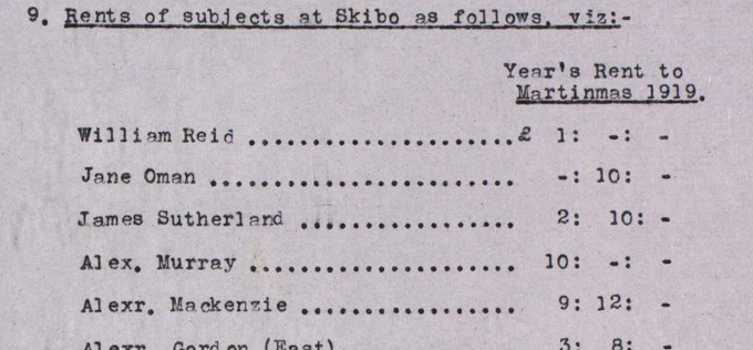 Detail from page 468 of the inventory of Andrew Carnegie's estate