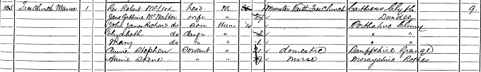 1881 Census record for John Macleod