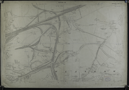 25 inch (1/2500) map of Riddrie, Lanarkshire, (National Records of Scotland, IRS118/77).