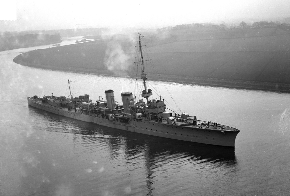 HMS 'Castor', National Records of Scotland, UCS1/118/Gen 372/2