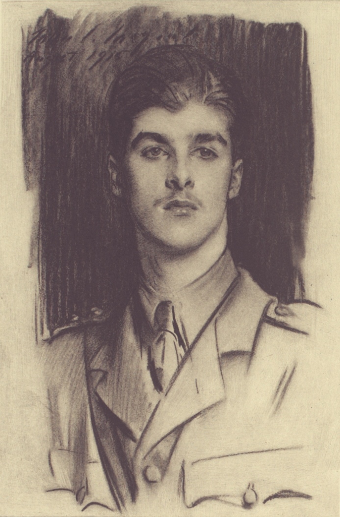 Portrait of E W Tennant by John Singer Sargent 1915