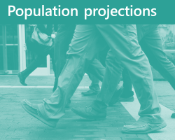 Population projections logo