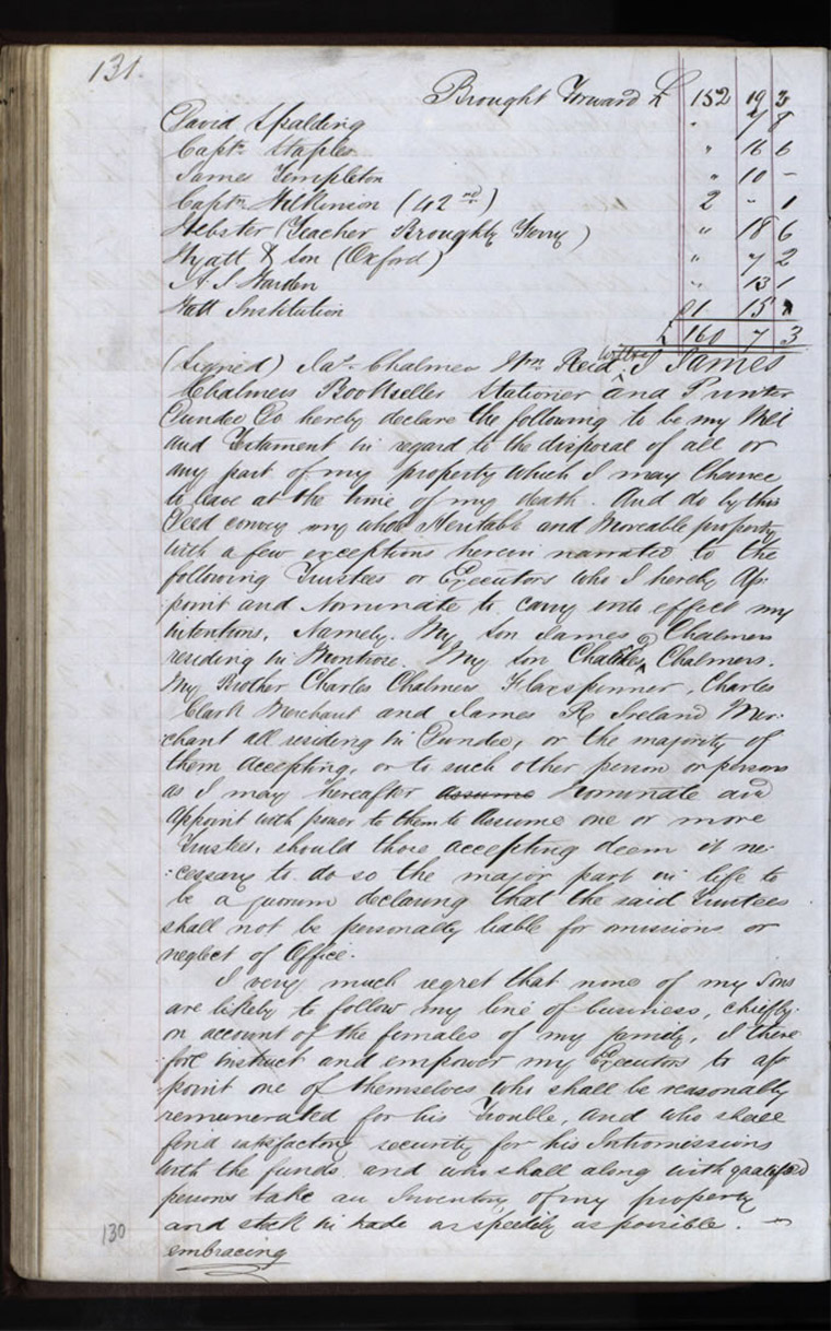 James Chalmers (1782-1853) | National Records of Scotland