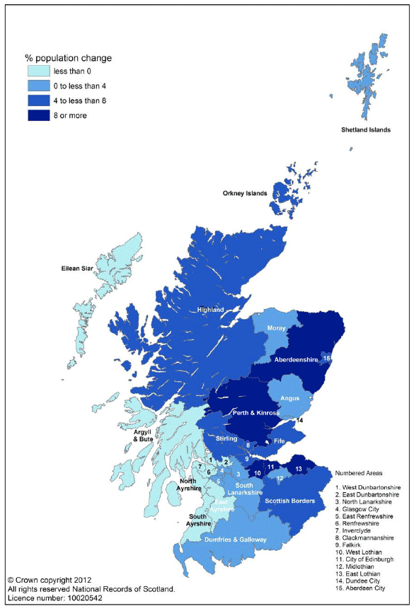 Dumfries Scotland Population